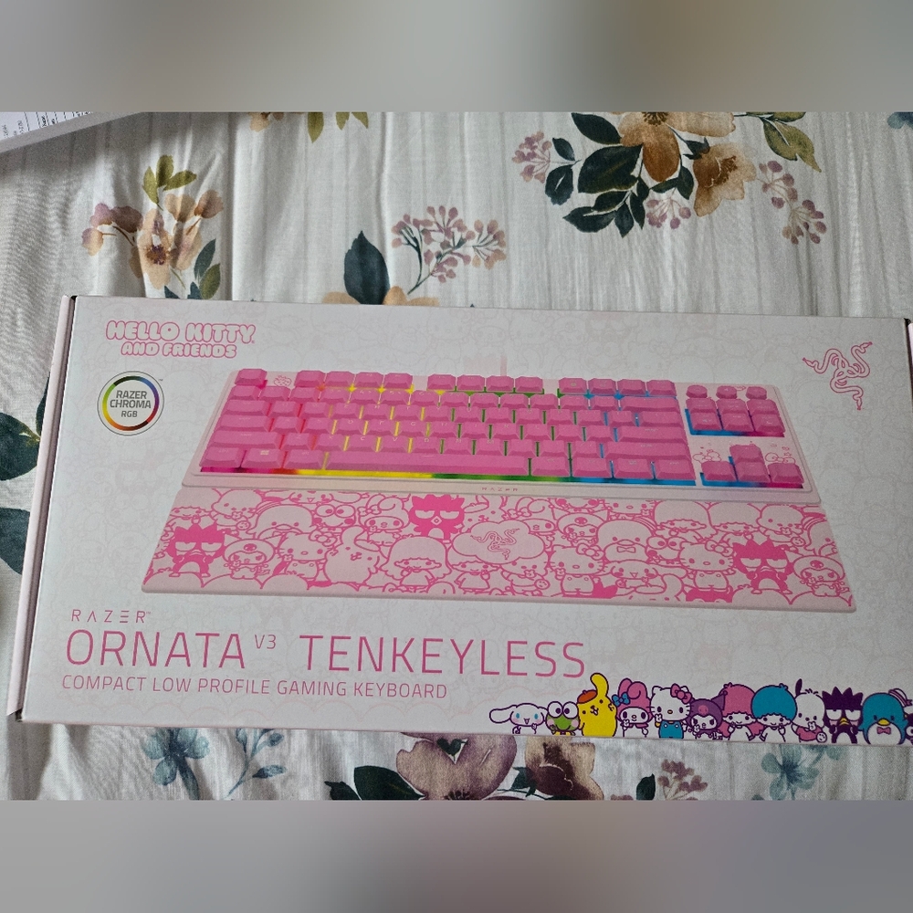 Razer Hello Kitty Pink Gaming Keyboard